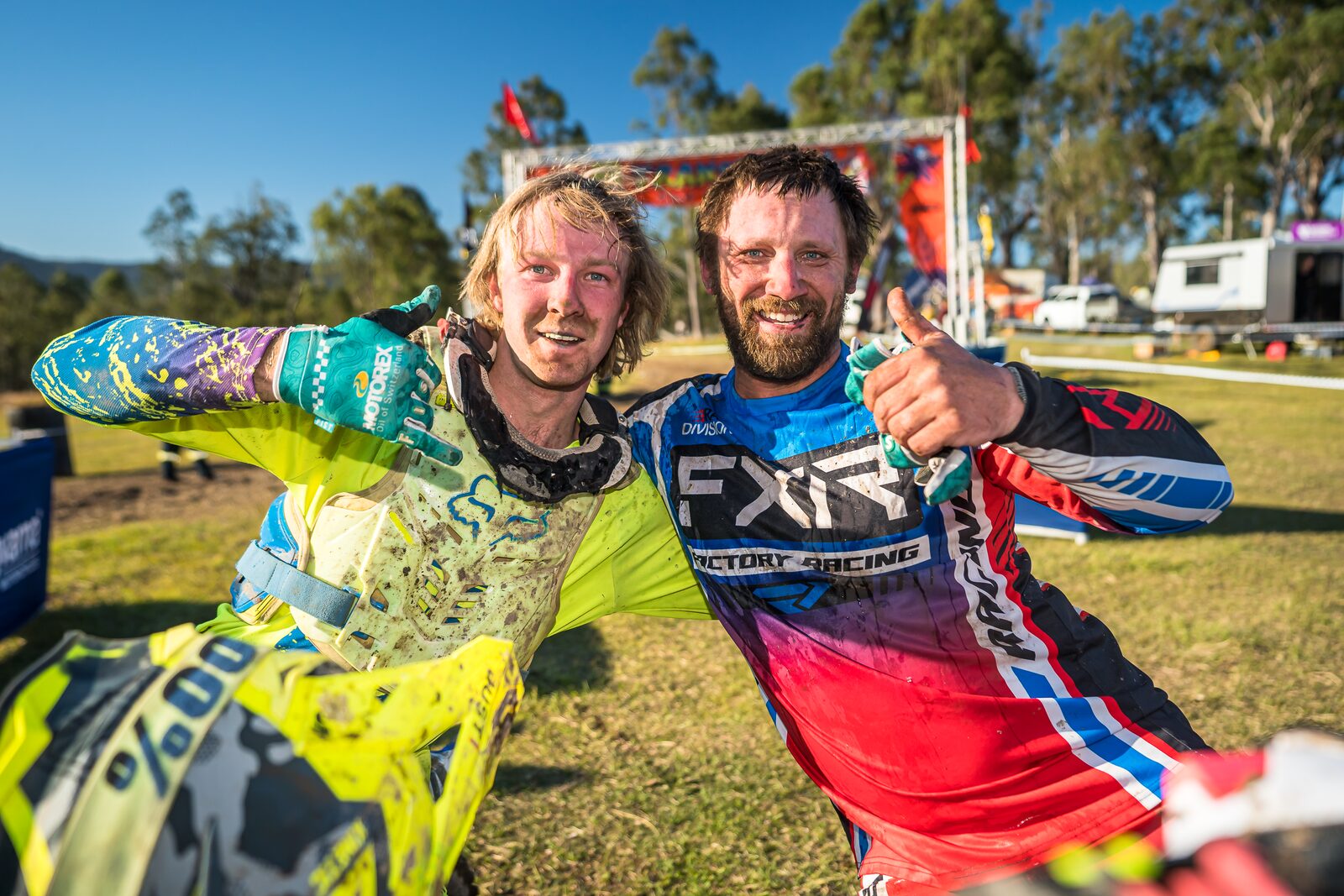 Happy riders