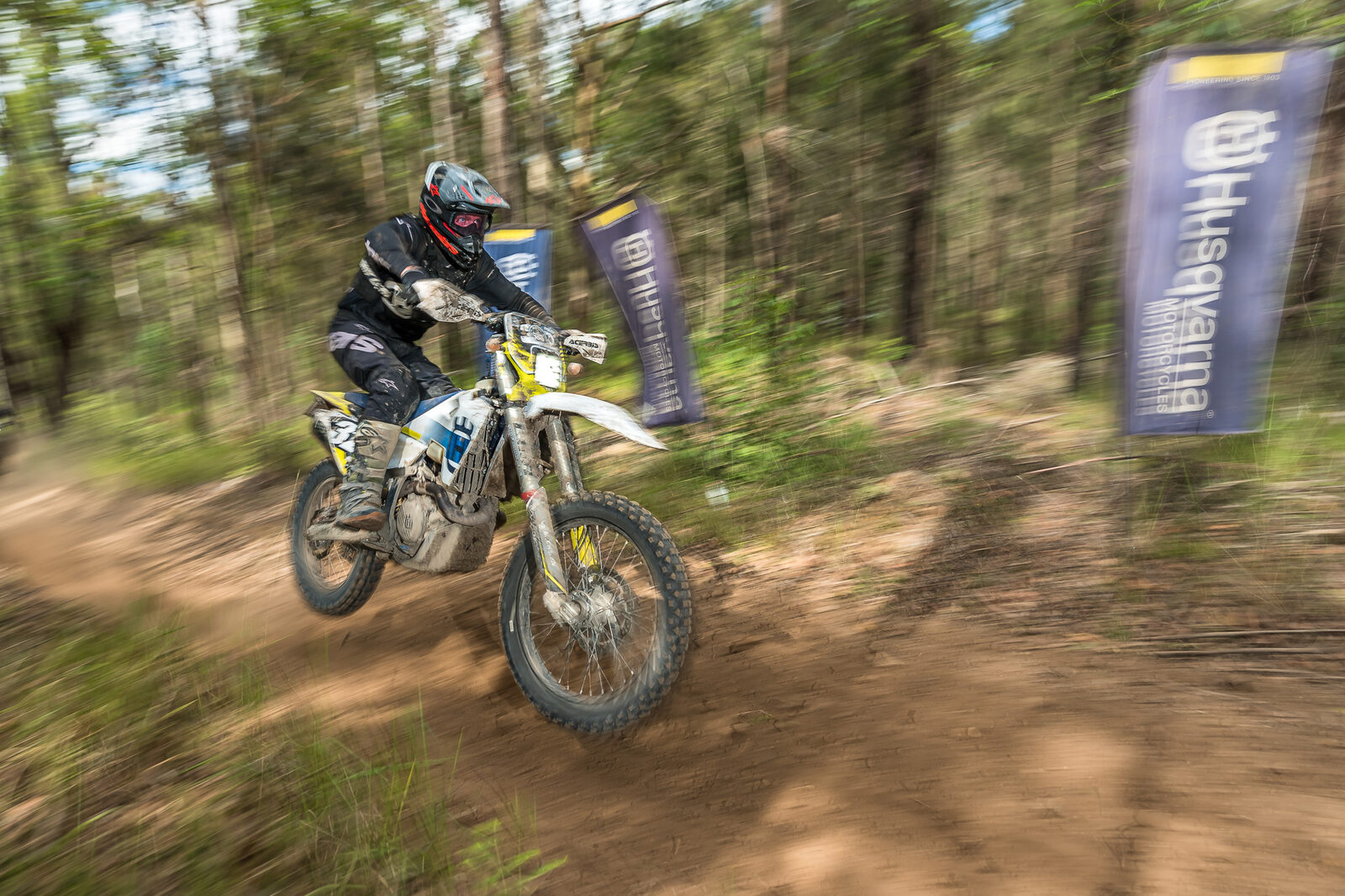 Husqvarna in action