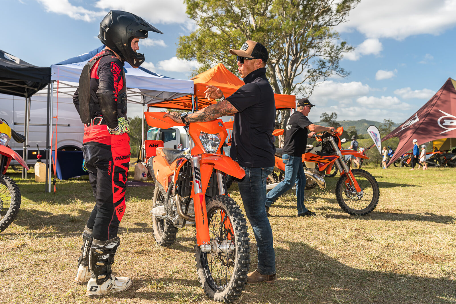 KTM Group activation area