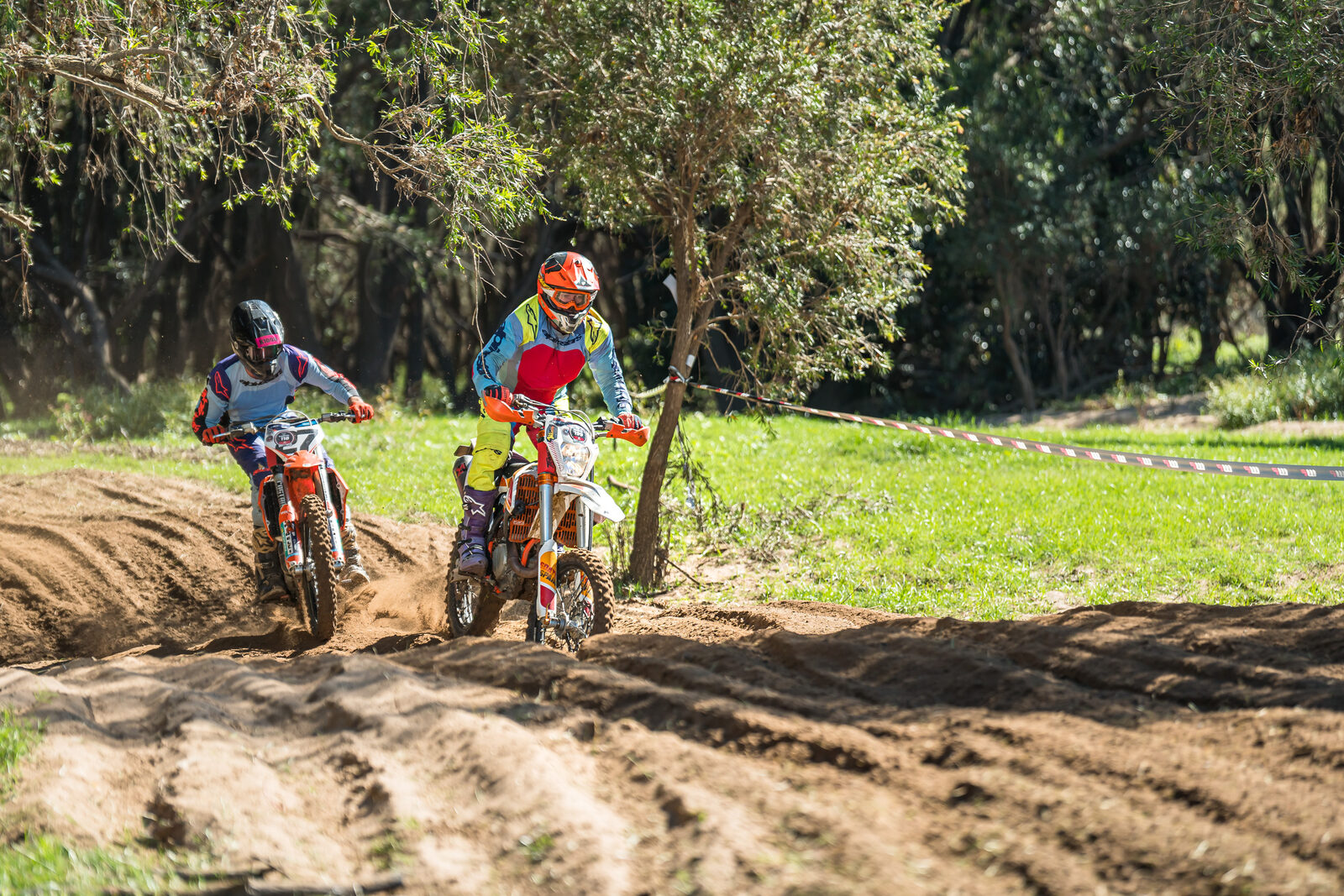 GASGAS rider on track